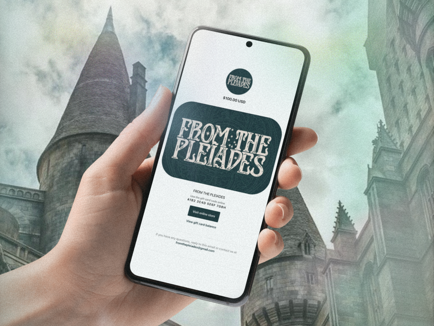 FROM THE PLEIADES | Virtual Gift Card