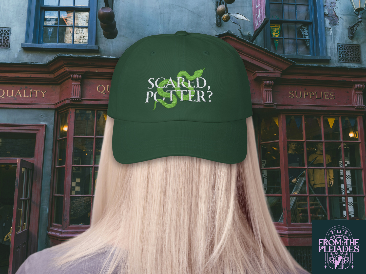 Scared, Potter? Baseball Cap