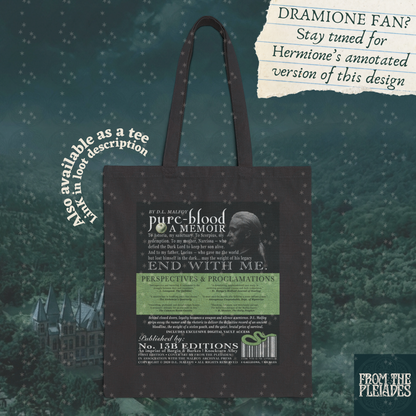 Pure-blood by D.L.M. Personalized Tote