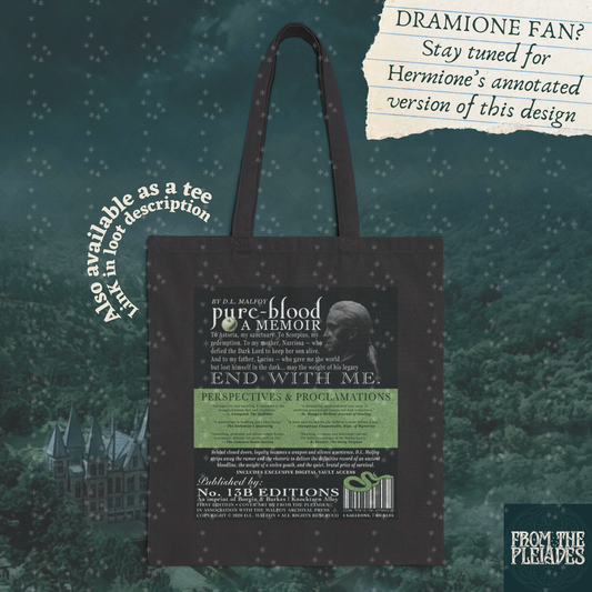 Pure-blood by D.L.M. Personalized Tote