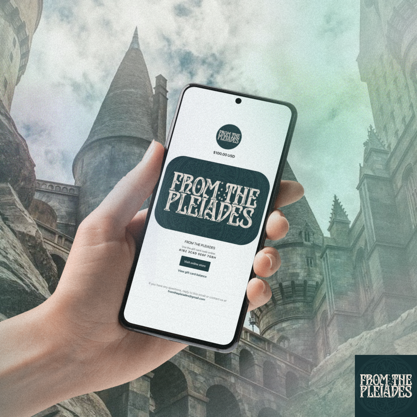 From The Pleiades | Virtual Gift Card