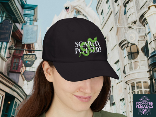 Scared, Potter? Baseball Cap