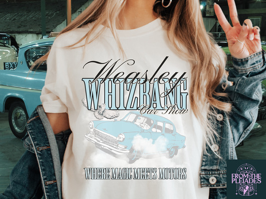Weasley Whizbang Car Show Tee